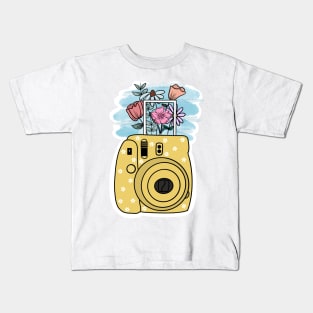 Instant Flowers Kids T-Shirt